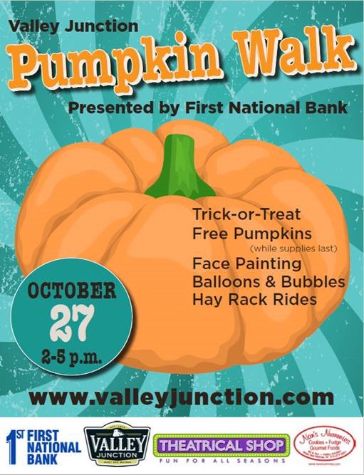 Pumpkin Walk First National Bank